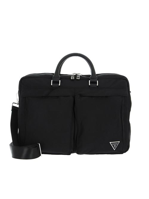 Certosa eco work bag cartella porta PC GUESS | HMECRNP3469.BLA