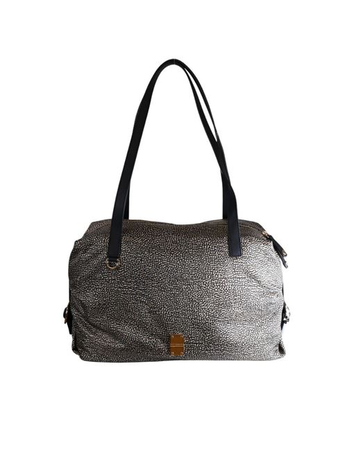 Teapot shopping bag borsa a spalla BORBONESE | 91010043AH1BX11