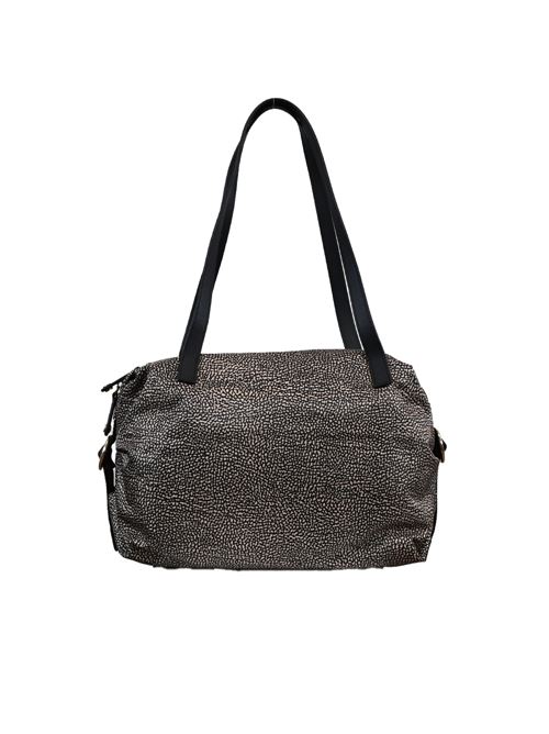 Teapot shopping bag borsa a spalla BORBONESE | 91010043AH1BX11
