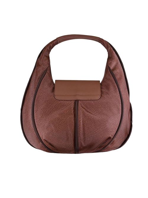 Cottage Hobo mittlere Schultertasche BORBONESE | 91010120AJ0B038