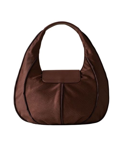Cottage Hobo borsa a spalla piccola BORBONESE | 91010120AJ0B038