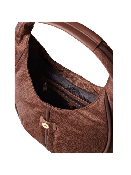 Cottage Hobo borsa a spalla piccola BORBONESE | 91010120AJ0B038