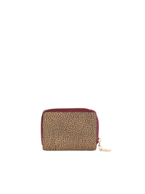 Portafoglio piccolo zip around BORBONESE | 91020032220B043
