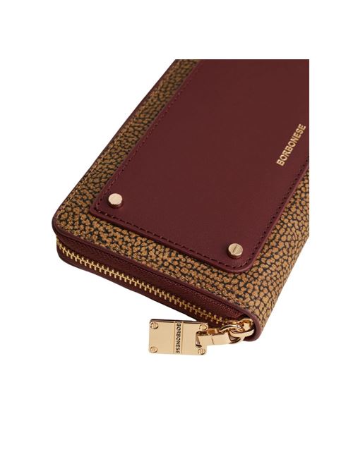 Portafoglio grande Zip Around BORBONESE | 91020033220B043