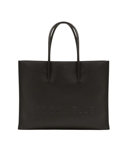 Myrtha Maxi Logo Borsa a Spalla COCCINELLE | E1QBB180201M001