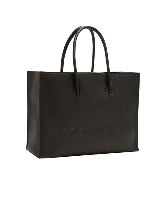 Myrtha Maxi Logo Borsa a Spalla COCCINELLE | E1QBB180201M001
