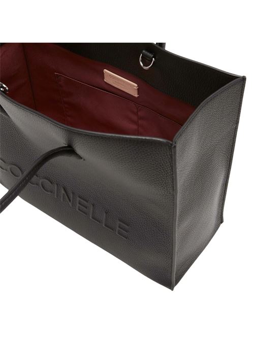 Myrtha Maxi Logo Borsa a Spalla COCCINELLE | E1QBB180201M001