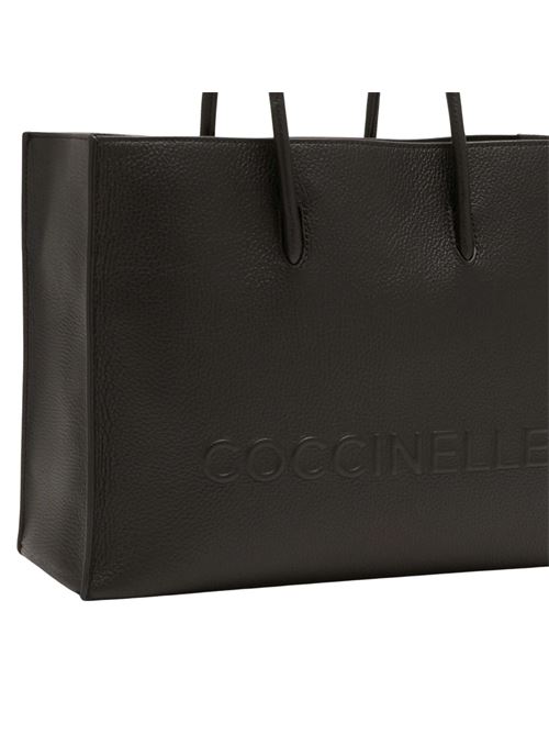 Myrtha Maxi Logo Borsa a Spalla COCCINELLE | E1QBB180201M001