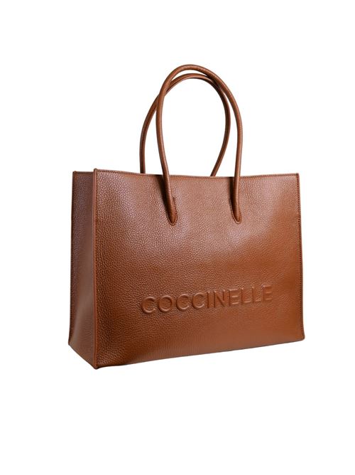 Myrtha Maxi Logo Borsa a Spalla COCCINELLE | E1QBB180201MW11