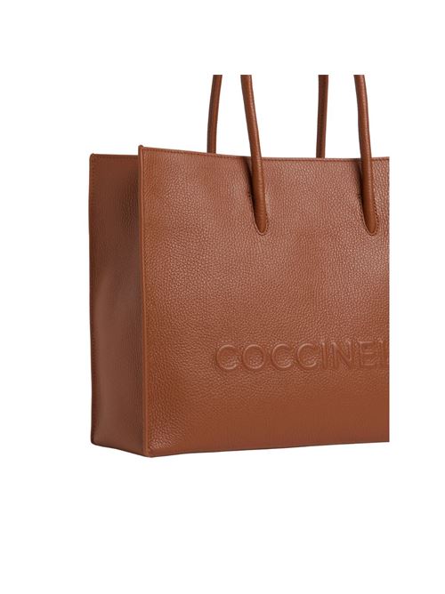 Myrtha Maxi Logo Borsa a Spalla COCCINELLE | E1QBB180201MW11