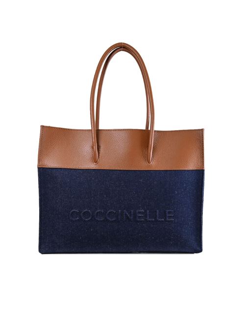 Myrtha Denim shoulder bag COCCINELLE | E1T94180201M377