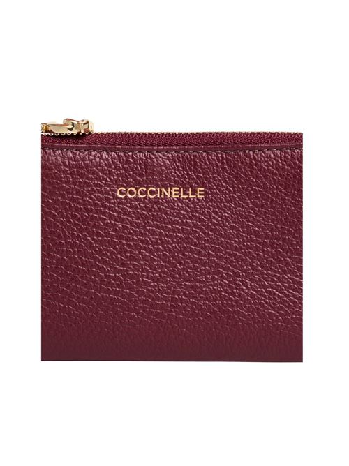 C-me softy coin purse with key ring COCCINELLE | E2TBM193101MR52