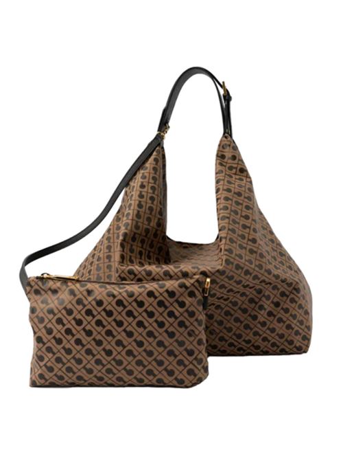 Amazzonia borsa a spalla grande GHERARDINI | GH1020TOFFEE