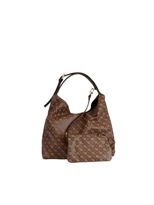 Hobo borsa a spalla piccola GHERARDINI | GHB1021ICHESTNUT