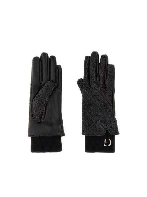 Calista 4G logo gloves GUESS | AW5402POL02SBLA