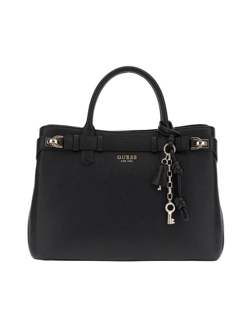 Gregoria Lrg Gfriend Satchel handbag GUESS | HWBG8546070SBLA