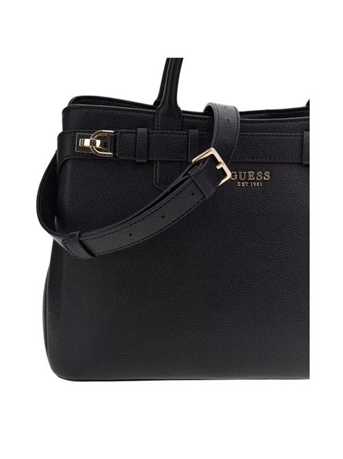 Gregoria Lrg Gfriend Satchel handbag GUESS | HWBG8546070SBLA