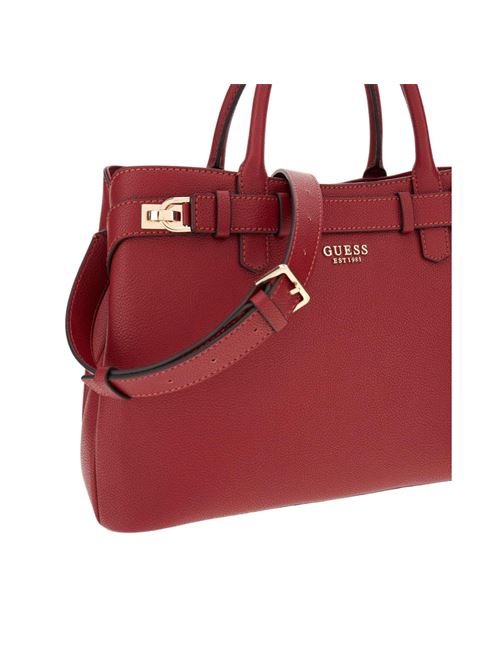Gregoria Lrg Gfriend Satchel handbag GUESS | HWBG8546070SRED