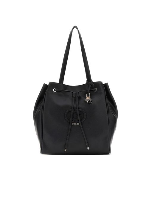 Calebra Drawstring Tote borsa a spalla GUESS | HWBG9536230PBLA