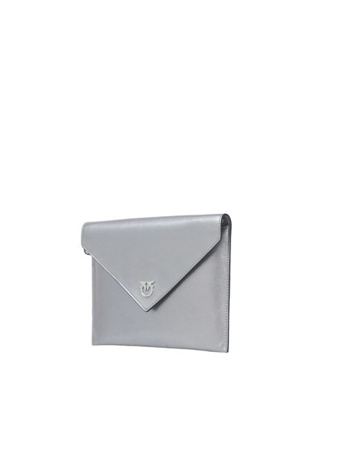 Metallic Clutch aus Veloursleder PINKO | 104820A209BK27E