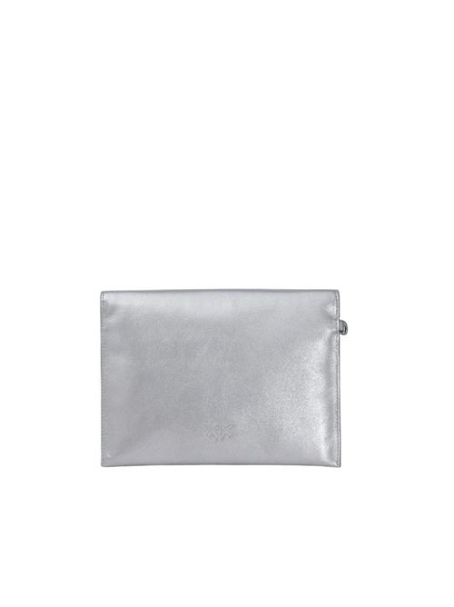 Metallic Clutch aus Veloursleder PINKO | 104820A209BK27E