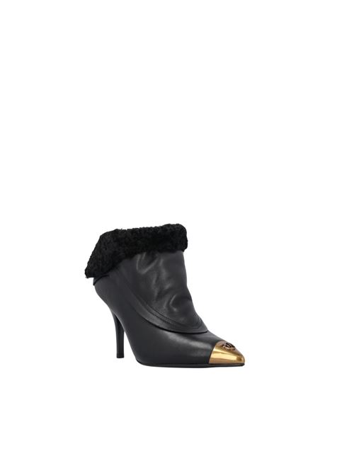 Stivaletti effetto pelliccia con punta metallizzata PINKO | SD0421P093Z99