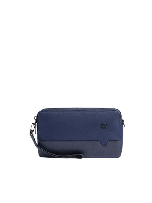 Men's clutch bag with wristband PIQUADRO | AC4221W138BBLU