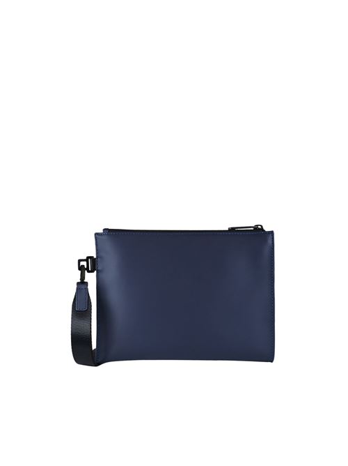 Men's clutch bag with wristband PIQUADRO | AC6833C2OWBBLU