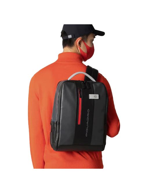 15.6 computer backpack with anti-theft cable PIQUADRO | CA4818UB00CGRN