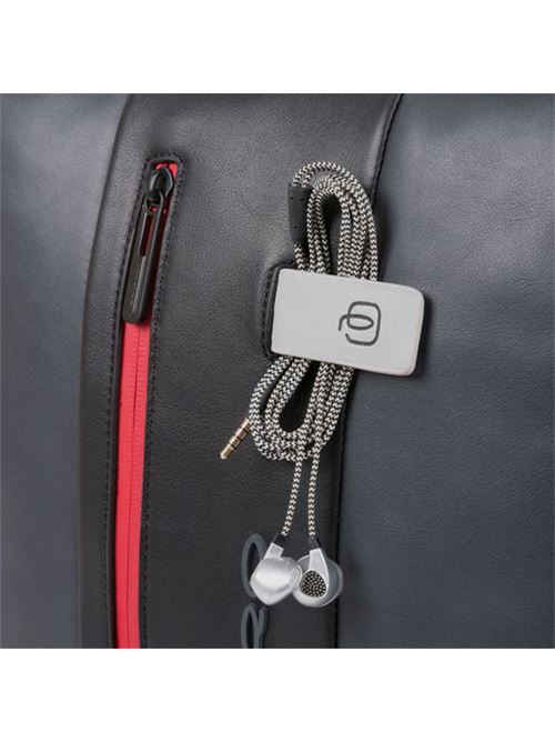 15.6 computer backpack with anti-theft cable PIQUADRO | CA4818UB00CGRN