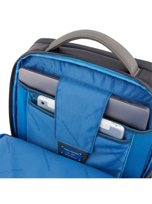 15,6 Computer-Rucksack mit Diebstahlschutzkabel PIQUADRO | CA4818UB00CNGR