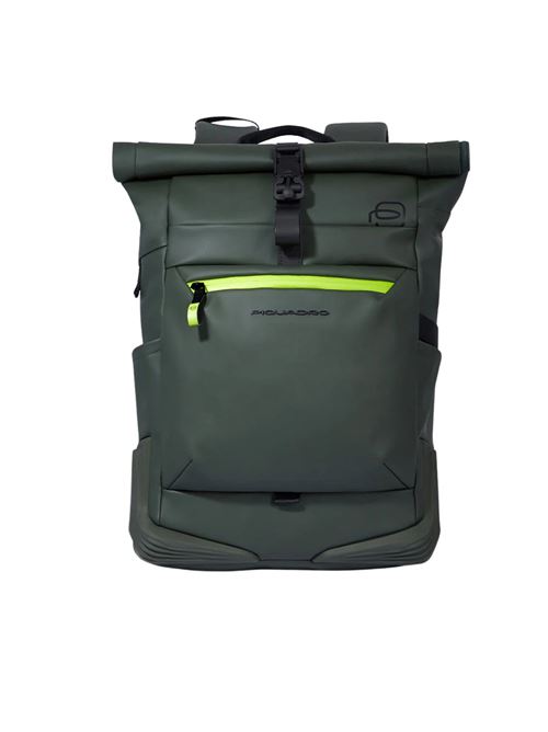 Roll-top zaino resistente all'acqua porta pc 15,6 PIQUADRO | CA6291C20WCVE