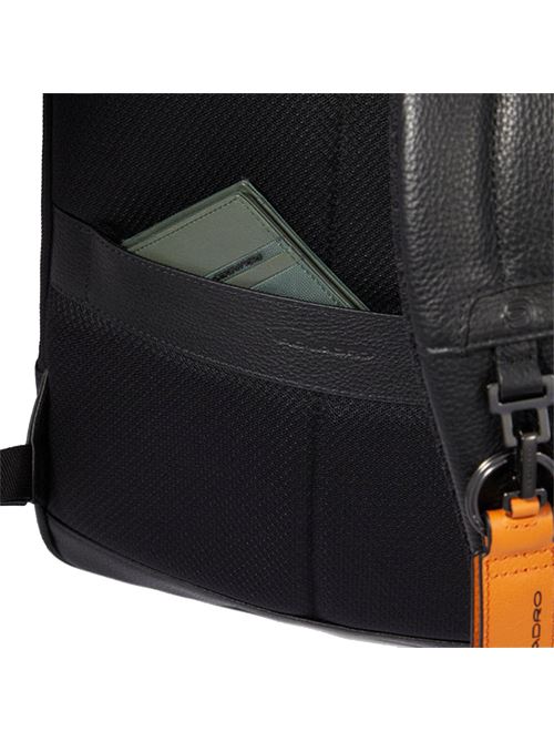 Zaino uomo sottile porta pc 14 PIQUADRO | CA6311MOSCN
