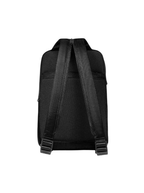 Zaino monospalla uomo in tessuto riciclato PIQUADRO | CA6448W138BN