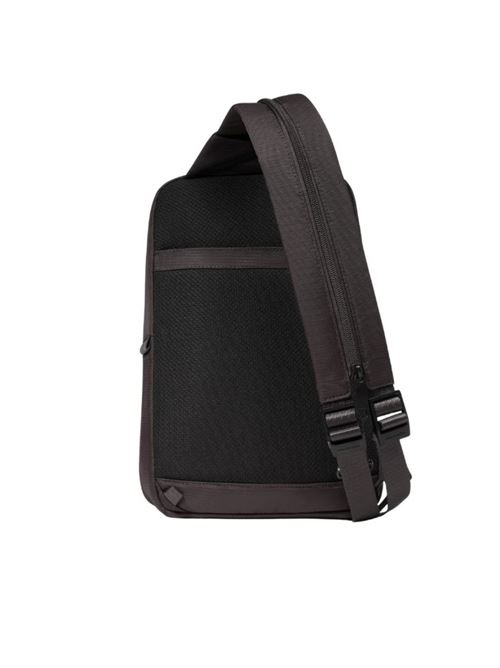 Zaino monospalla uomo in tessuto riciclato PIQUADRO | CA6448W138BTM