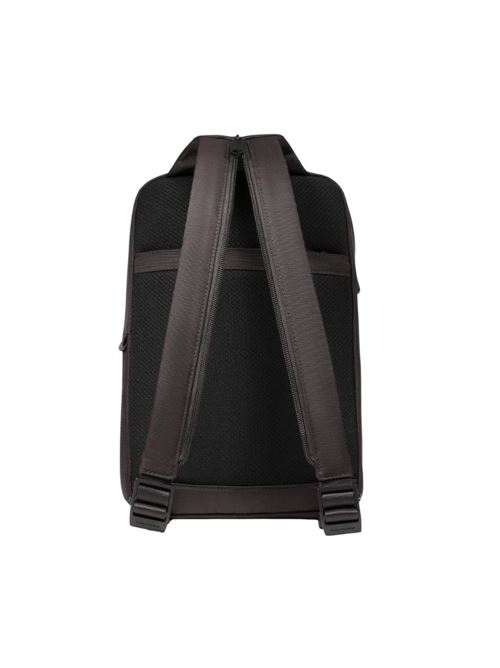 Zaino monospalla uomo in tessuto riciclato PIQUADRO | CA6448W138BTM