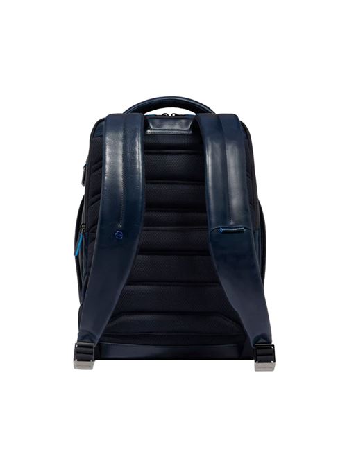 Zaino porta pc da 14  in pelle PIQUADRO | CA6591B2CBLU2