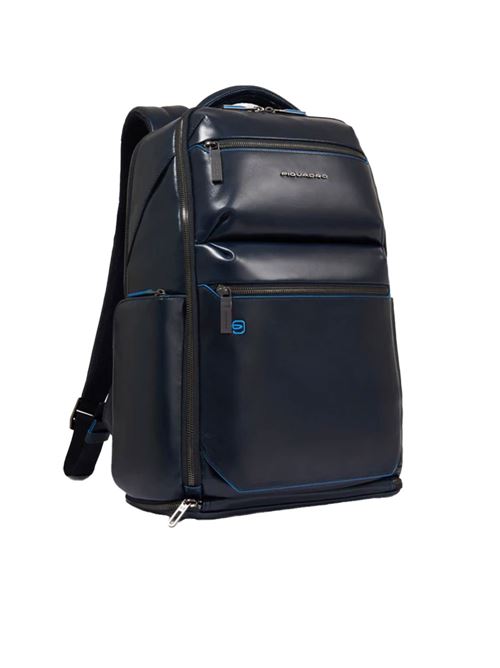 Zaino porta pc 15,6 in pelle PIQUADRO | CA6592B2BMCBLU2
