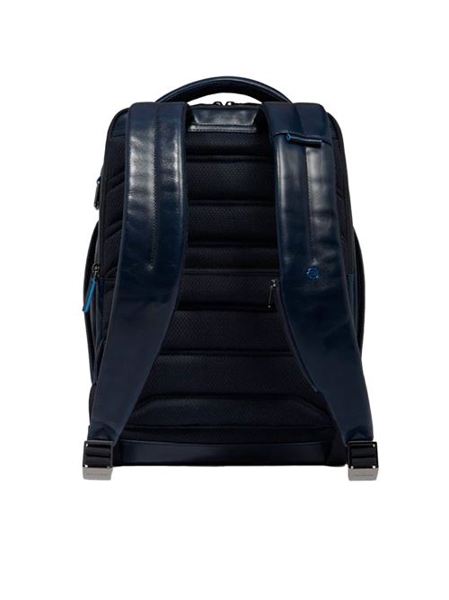 Blue Square Leder Rucksack PC 15,6 PIQUADRO | CA6593B2CBLU2
