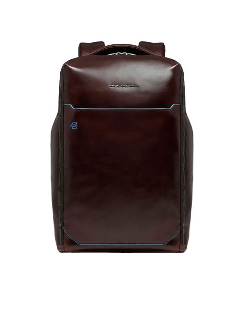 Blue Square leather backpack carries pc 15.6 PIQUADRO | CA6593B2CMO