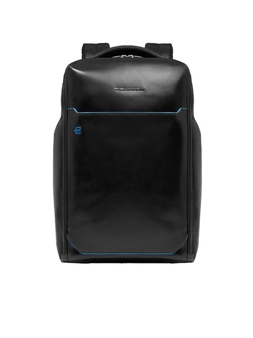Blue Square leather backpack carries pc 15.6 PIQUADRO | CA6593B2CN