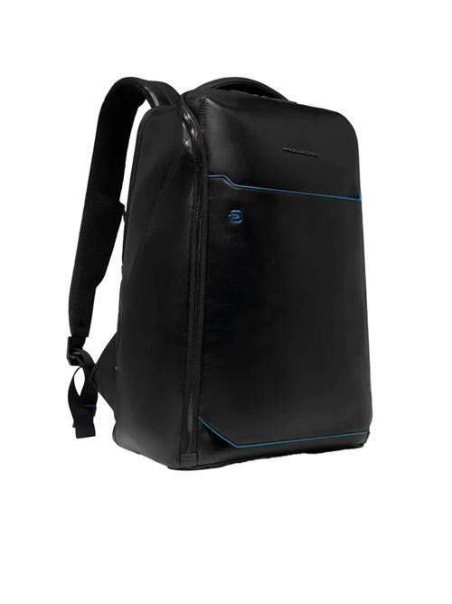 Blue Square leather backpack carries pc 15.6 PIQUADRO | CA6593B2CN
