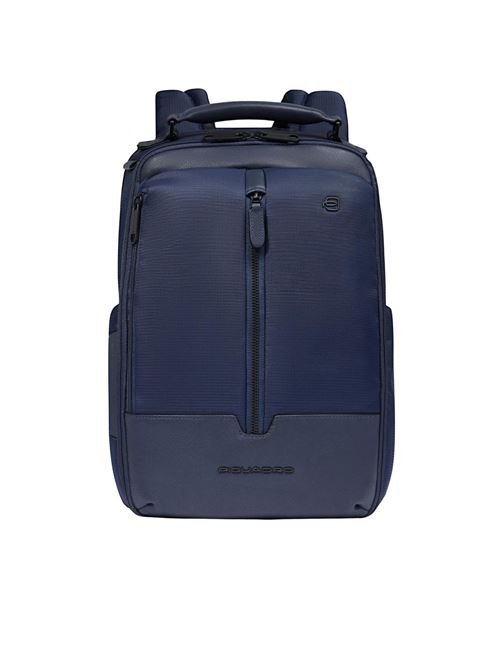 Zaino porta pc 13 in tessuto riciclato PIQUADRO | CA6822W138BBLU