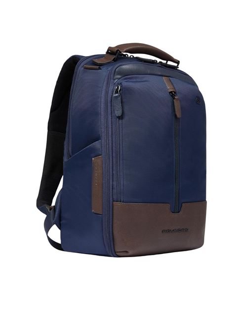 Zaino da viaggio in tessuto riciclato PIQUADRO | CA6823W138BBLUTM
