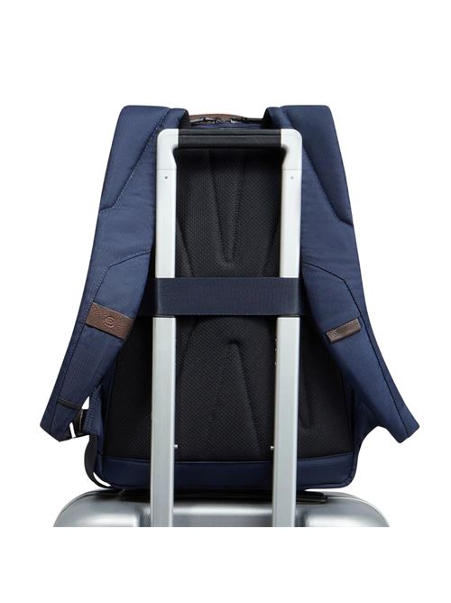 Zaino da viaggio in tessuto riciclato PIQUADRO | CA6823W138BBLUTM