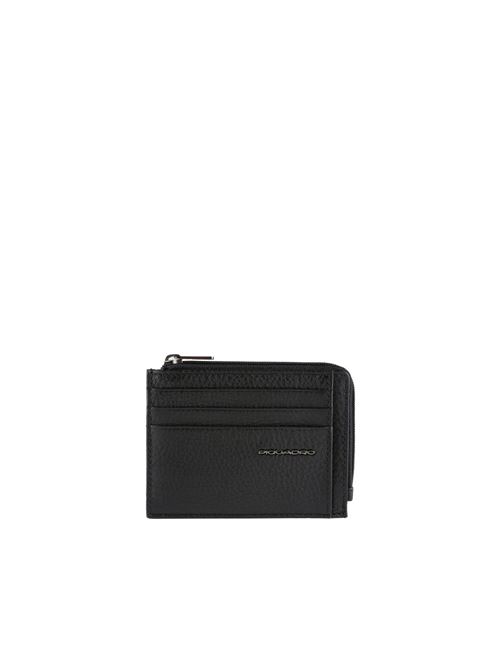 Card holder with coin holder PIQUADRO | PP4822MOSRBN