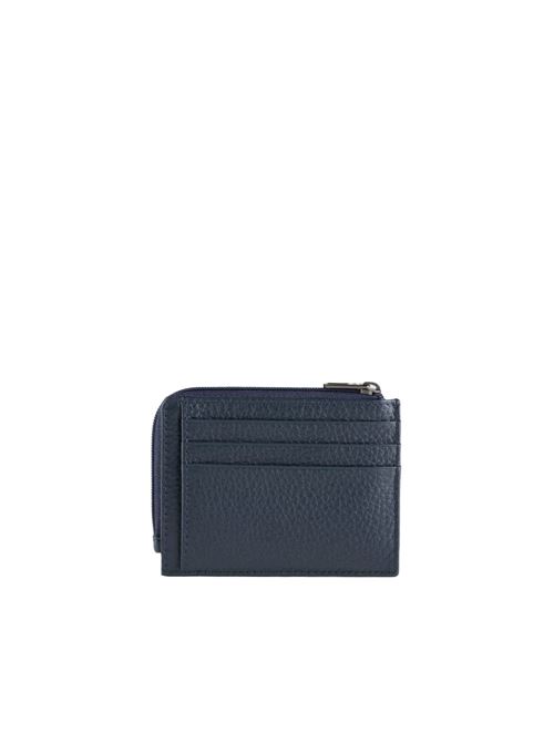 Portatessere con porta monete PIQUADRO | PP4822MOSRCBLU