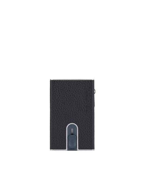 Compact coin wallet with sliding system PIQUADRO | PP5585MOSRN