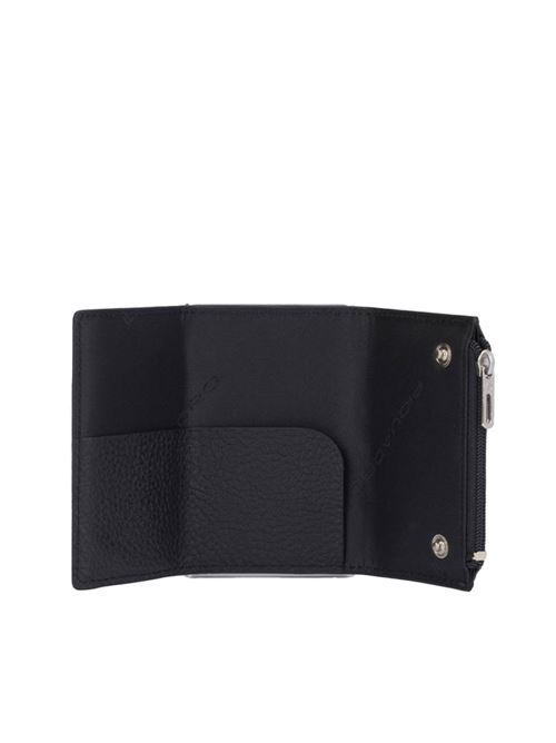 Compact coin wallet with sliding system PIQUADRO | PP5585MOSRN