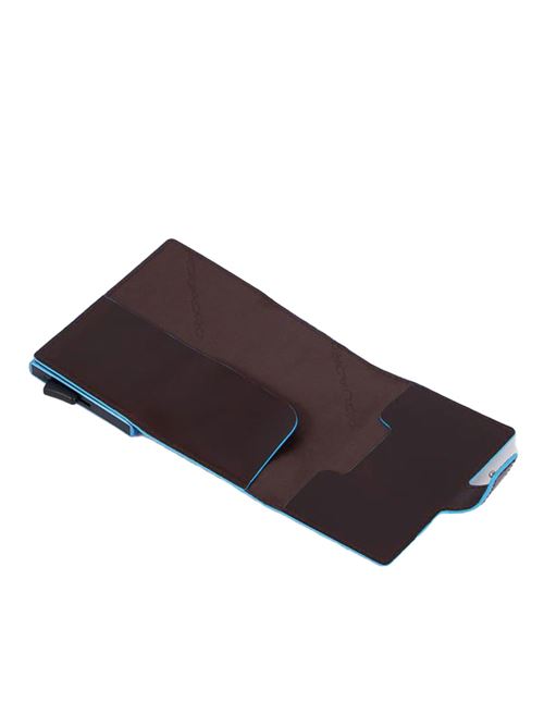 Blue Square Kartenetui aus Metall PIQUADRO | PP5649B2BLRCMO